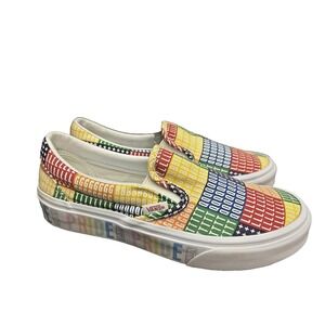 Vans Slip On Classic Pride Shoes Women's 7 Men's 5.5 LBGTQ Rainbow